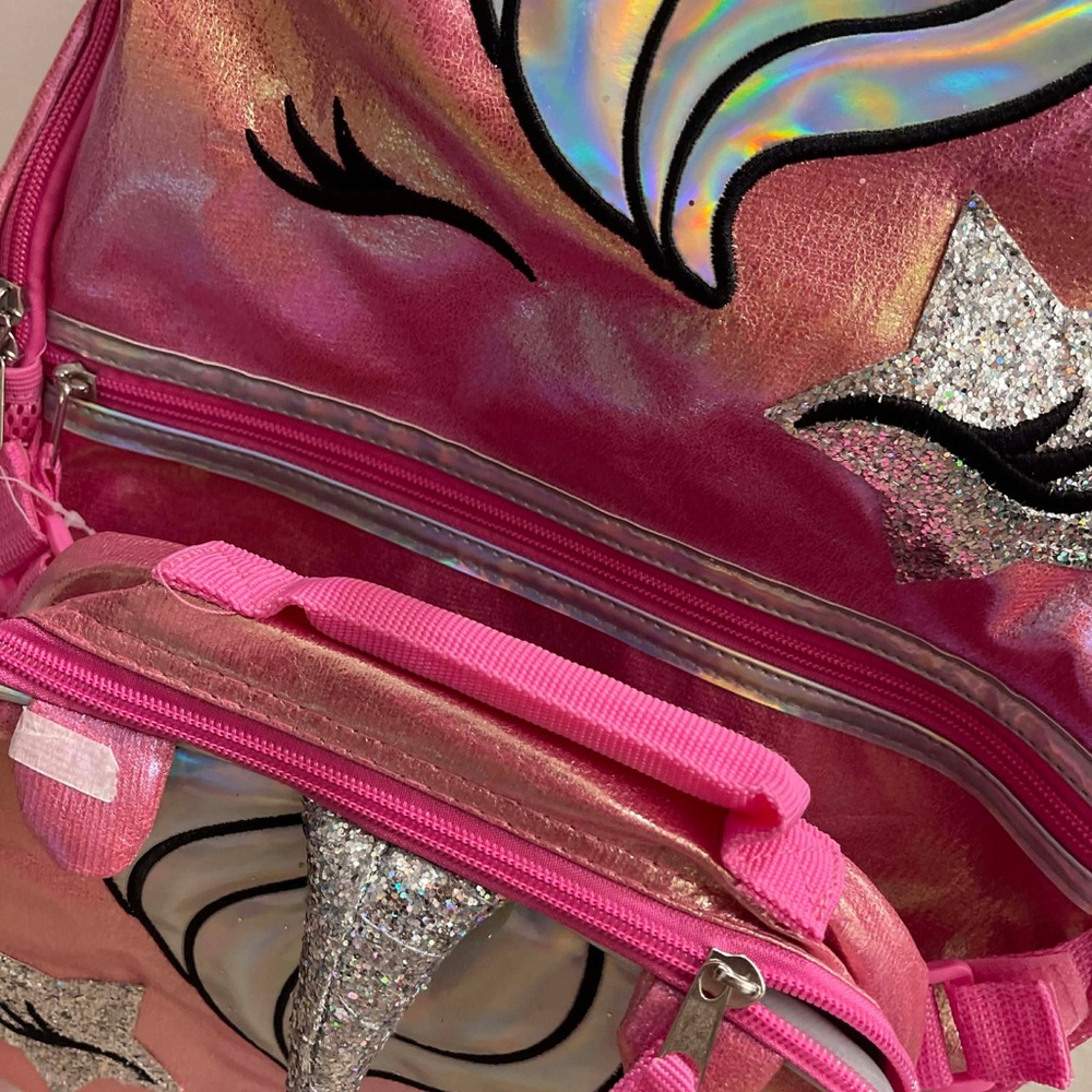 Pink Unicorn Backpack Set - Picture 2 of 2
